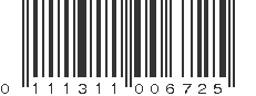 UPC 111311006725