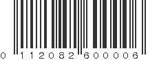 UPC 112082600006