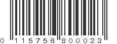 UPC 115756800023