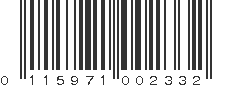 UPC 115971002332