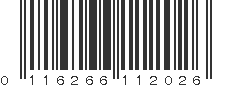 UPC 116266112026