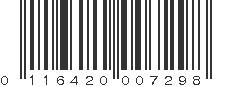 UPC 116420007298