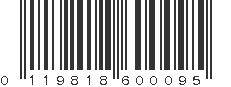 UPC 119818600095