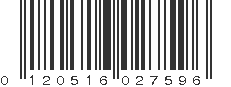 UPC 120516027596