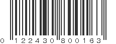 UPC 122430800163