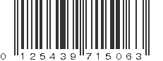 UPC 125439715063