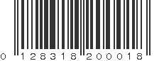 UPC 128318200018