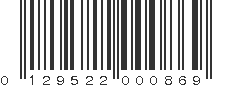 UPC 129522000869