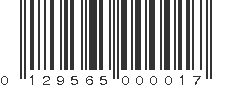 UPC 129565000017