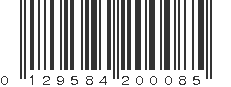 UPC 129584200085