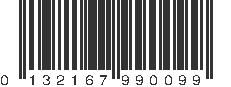 UPC 132167990099