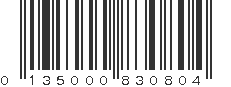 UPC 135000830804