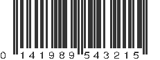 UPC 141989543215