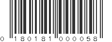 UPC 180181000058