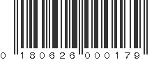 UPC 180626000179