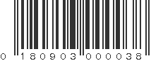 UPC 180903000038