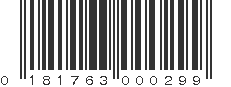 UPC 181763000299