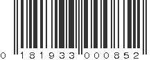 UPC 181933000852