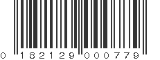 UPC 182129000779