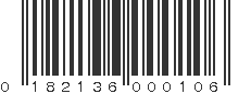 UPC 182136000106