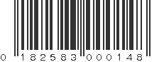 UPC 182583000148