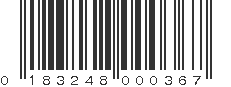 UPC 183248000367