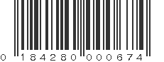 UPC 184280000674