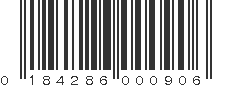 UPC 184286000906