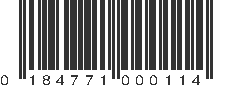 UPC 184771000114