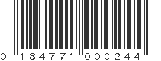 UPC 184771000244