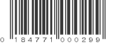 UPC 184771000299