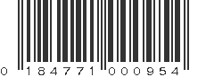 UPC 184771000954