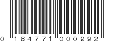 UPC 184771000992