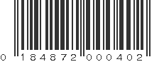 UPC 184872000402