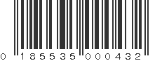 UPC 185535000432