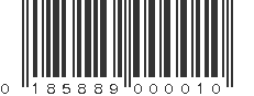 UPC 185889000010