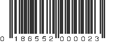 UPC 186552000023