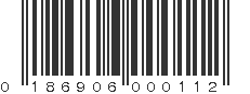 UPC 186906000112