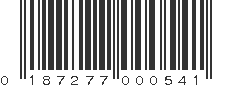 UPC 187277000541