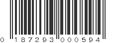 UPC 187293000594