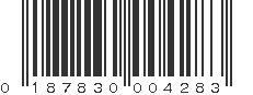 UPC 187830004283