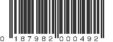 UPC 187982000492