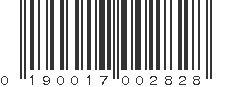 UPC 190017002828