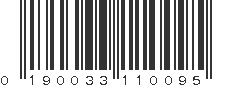 UPC 190033110095