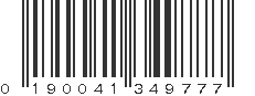 UPC 190041349777