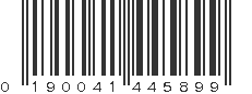 UPC 190041445899