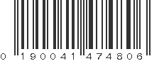 UPC 190041474806