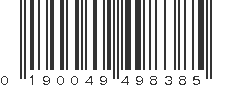 UPC 190049498385