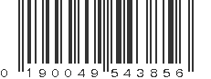 UPC 190049543856