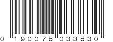 UPC 190078033830